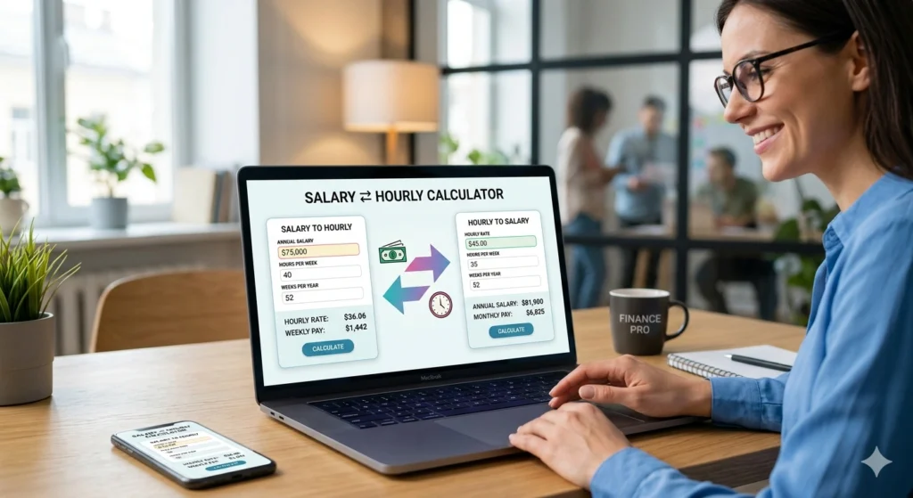 Salary to Hourly Calculator – calculate your salary in hour